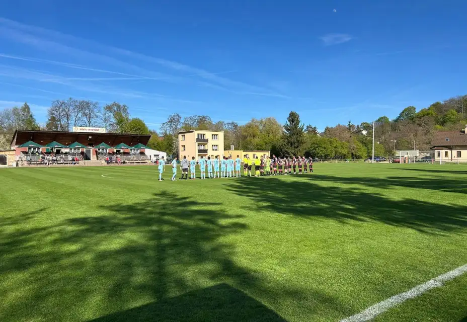 A-tým 21. kolo TJ Sokolo Olovnice -  Slavoj Kladno A