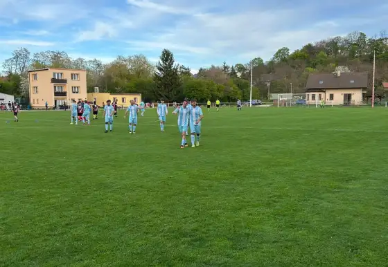 A-tým 21. kolo TJ Sokol Olovnice - Slavoj Kladno A